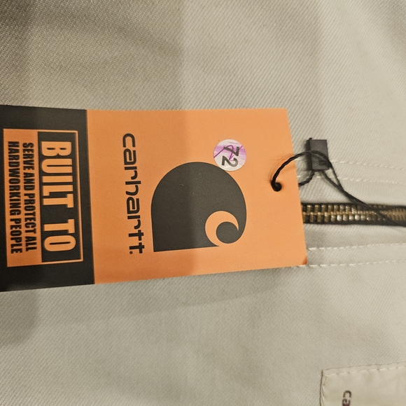 Carhartt Gray and Black Jacket with NY Logo - Picture 7 of 11